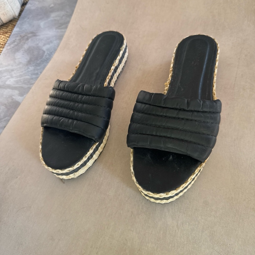Kaanas Puffer Espadrille Sandals